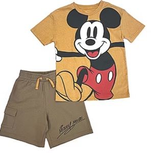 Disney Collection Mickey Mouse Short Set